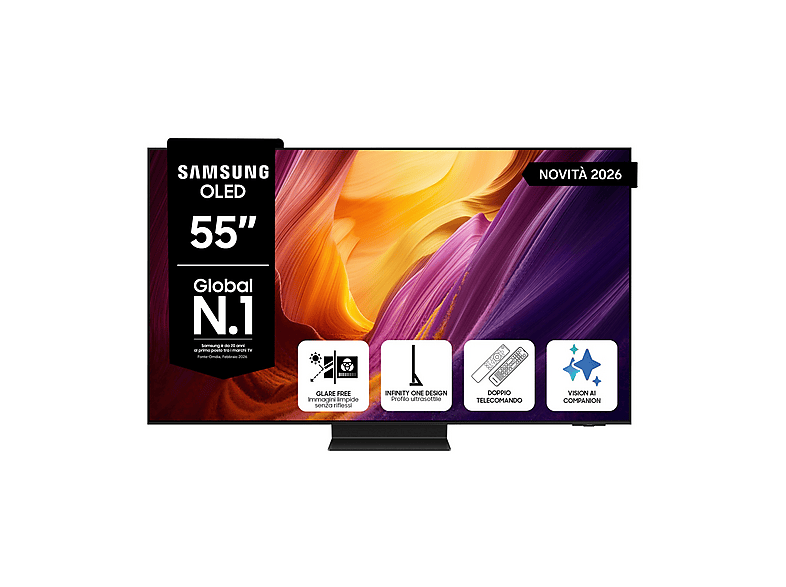 Samsung OLED S95H 55″ — per chi guarda sport e serie tutte le sere
