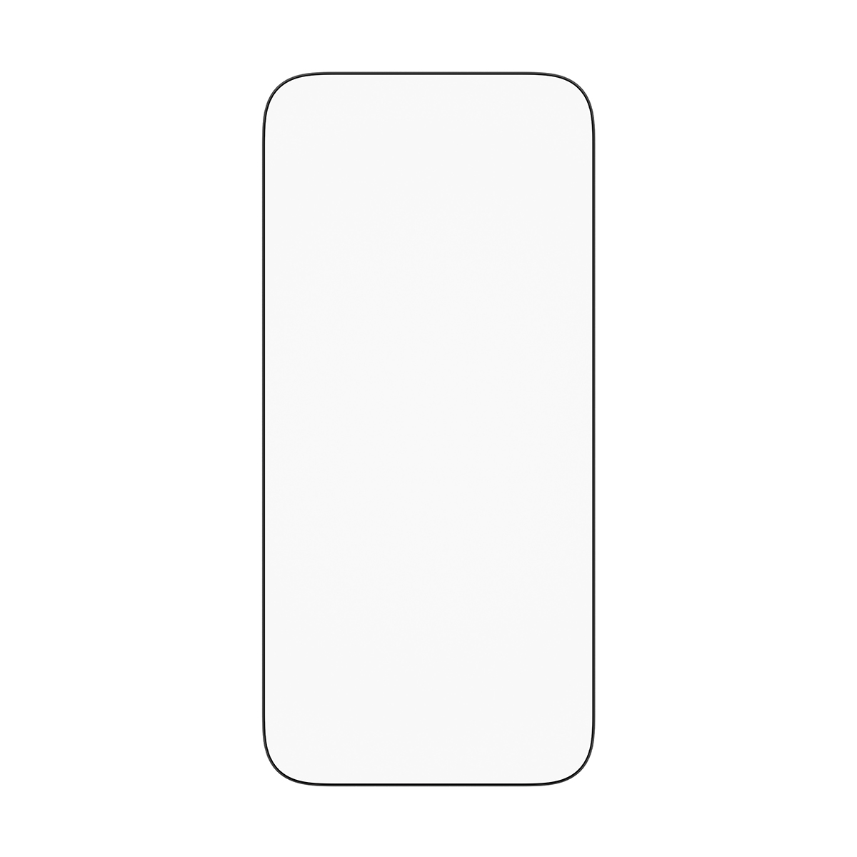 Ein einfacher, leerer Smartphone-Bildschirm mit abgerundeten Ecken.