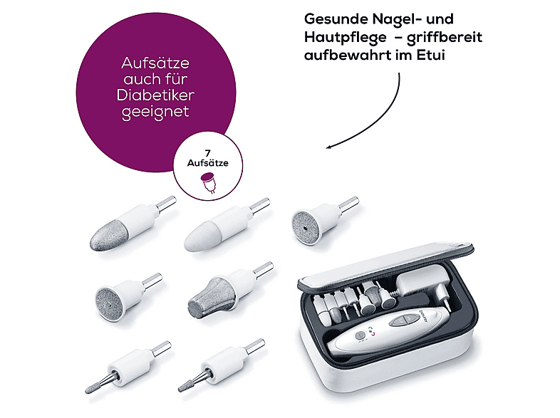 Beurer Maniküre-Pediküre Set MP 41; Maniküre-/Pediküre-Set — Foto 2 von 5