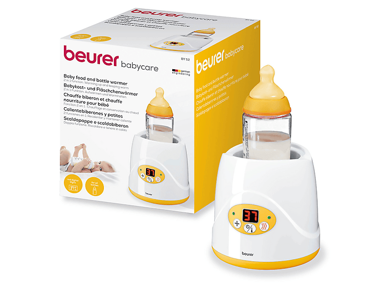 Beurer BY 52 Digitaler Babykost und Flaschenwärmer