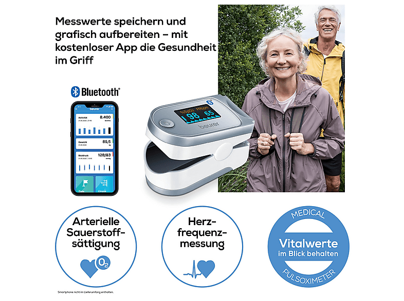 Beurer PO 60 Pulsoximeter (454.20) — Foto 3 von 5