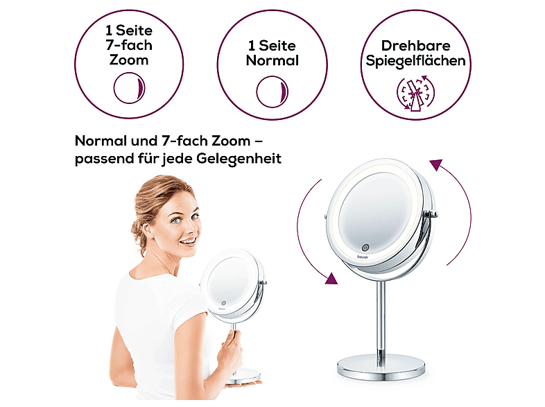 Beurer Kosmetikspiegel 654.86 BS 55 — Foto 4 von 4