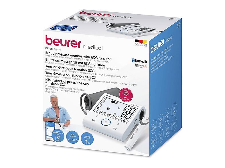 Beurer BM 96 Blutdruckmessgerät 65801 — Foto 2 von 5