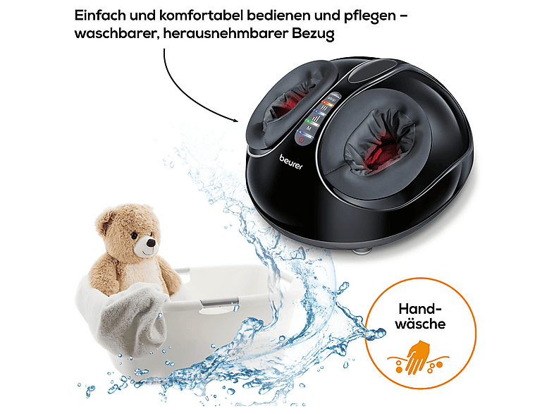 Beurer 645.06 FM 90 Fußmassagegerät, Schwarz — Foto 2 von 5
