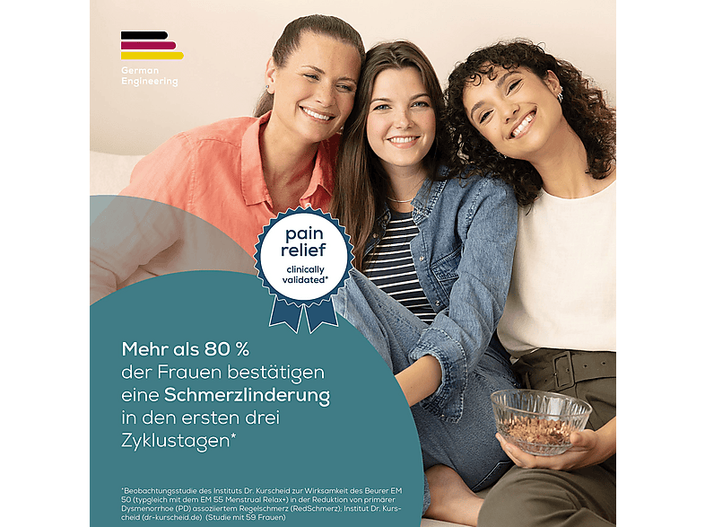 Beurer EM 50 Menstrual Relax; Pad gegen Menstruationsschmerzen — Foto 3 von 5