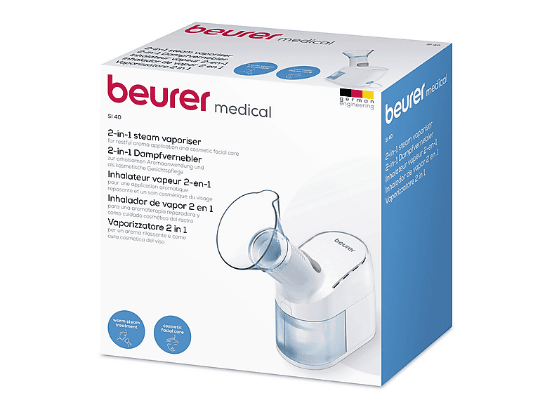 Beurer Dampfvernebler Weiß SI40