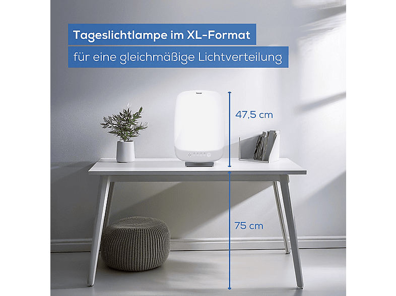 Beurer TL 95 Tageslichtlampe ,60 Watt ,Weiß — Foto 5 von 5