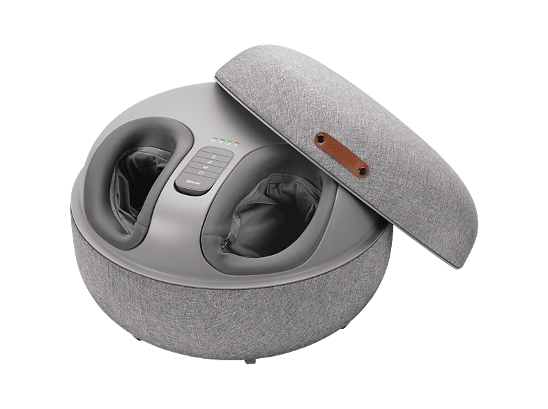 Beurer FM120 2-in-1 Shiatsu-Fußmassagegerät, Grau