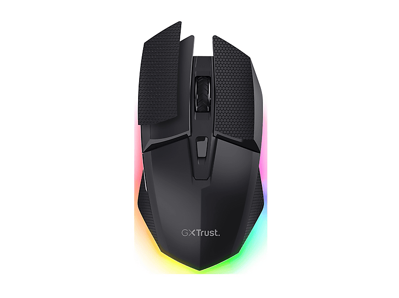 MOUSE GAMING TRUST GXT122 FELOX+ DUAL WIRELESS MOUSE, Collegamento Wireless, Ingresso: Otticamente a diodi laser, Scrolling 2 direzioni, Risoluzione max 12000 dpi, Black
