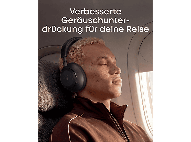 Anker Space 2 Bluetooth Noise Cancelling Kopfhörer, Tiefschwarz — Foto 2 von 5