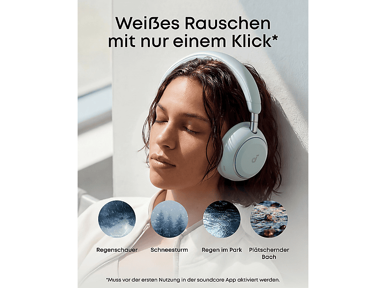SOUNDCORE BY ANKER Space 2, Over-ear Kopfhörer Bluetooth Green