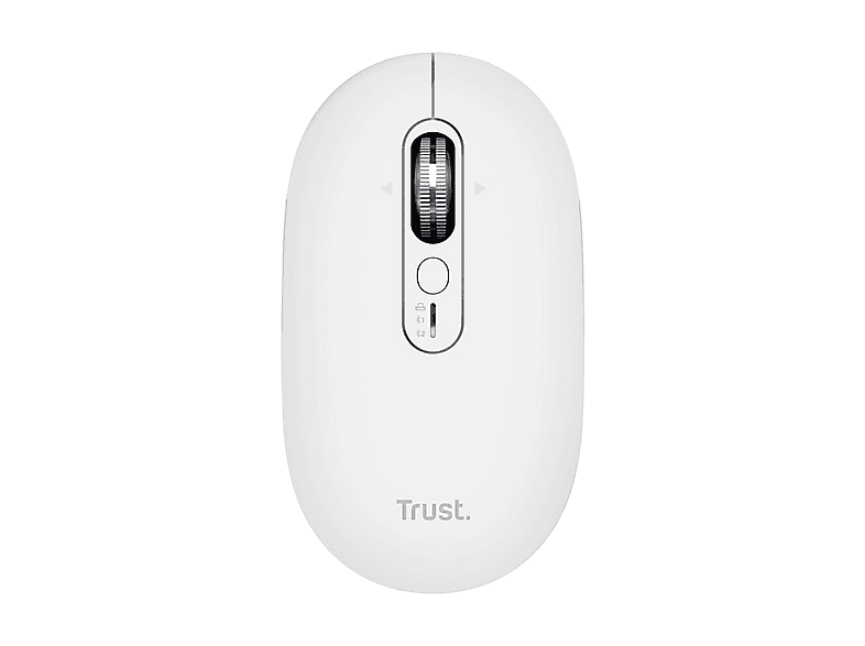 MOUSE WIRELESS TRUST SERON HYPSCROLL SLIM WRLS WHT, Collegamento Wireless / Bluetooth, Ingresso: Otticamente a diodi laser, Scrolling 4 direzioni, Risoluzione max 3200 dpi, White