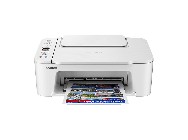 Stampante Inkjet Multifunzione 3 in 1 a colori CANON PIXMA TS3751i, A4, Fronte retro manuale, WiFi, Bianca