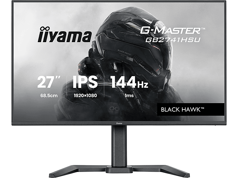Monitor IIYAMA G-Master GB2741HSU-B1 Black Hawk 27 FHD IPS 1ms 144Hz FreeSync Czarny