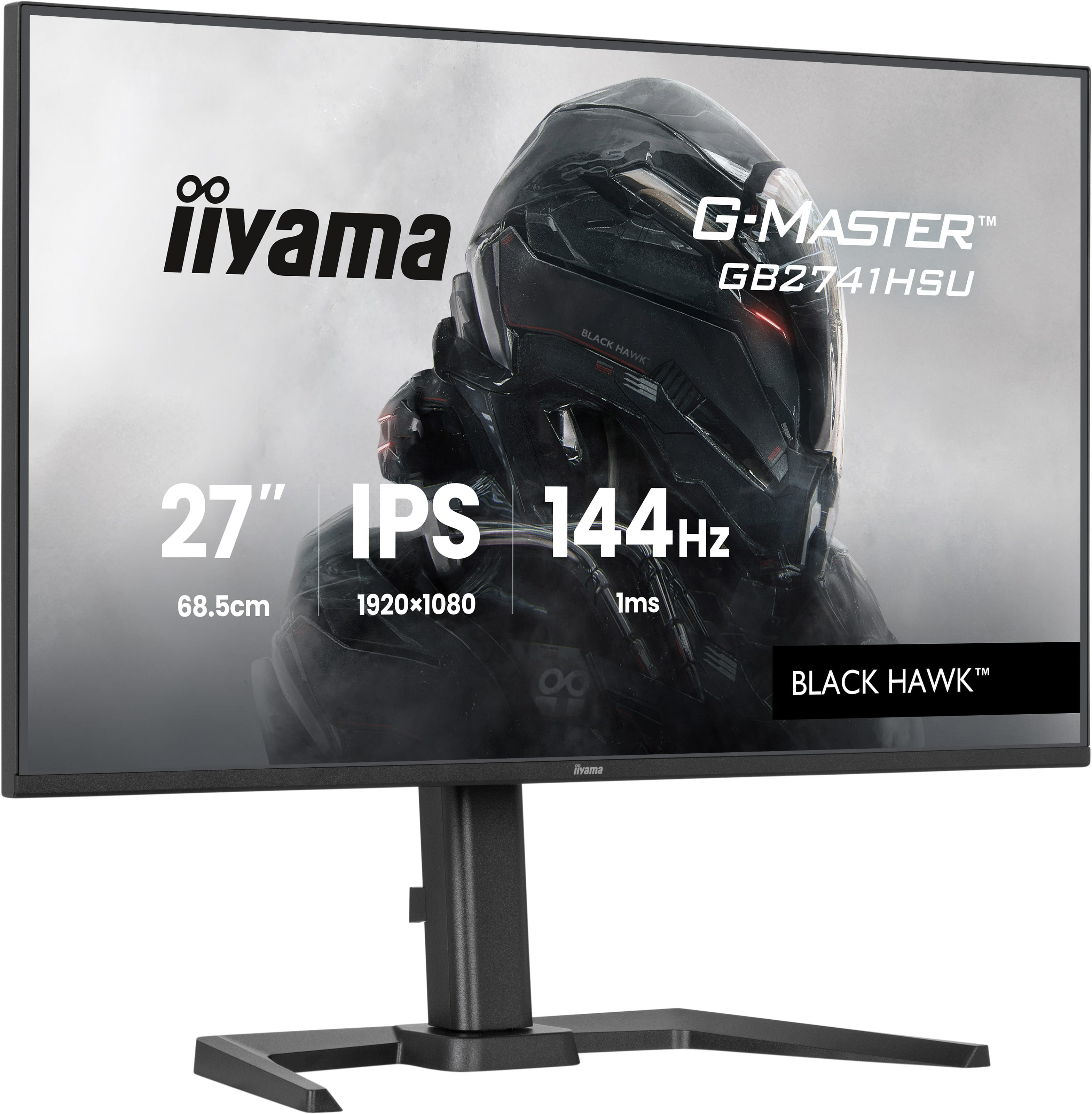 27-calowy monitor gamingowy IPS 144Hz z czasem reakcji 1ms.