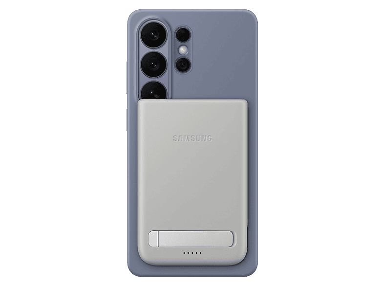 Powerbank - Samsung EB-U2500XJEGWW con carga inalámbrica, 5000 mAh, USB Tipo C, Carga rápida, Magnética, Gris
