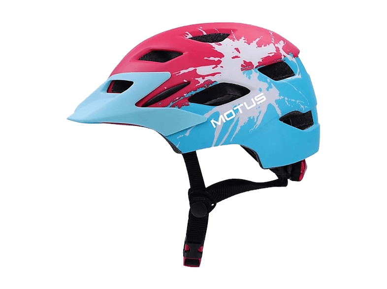 Kask dziecięcy MOTUS MOTHAM4KB Czerwono-niebieski