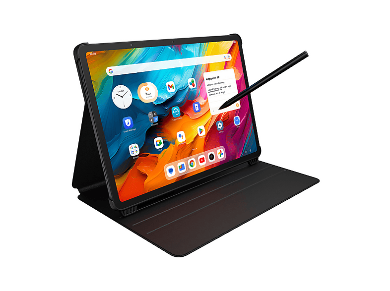 Tablet TCL NXTPAPER 14 con Flip Case + T-Pen, 256 GB, 14,3 '', Grigio scuro