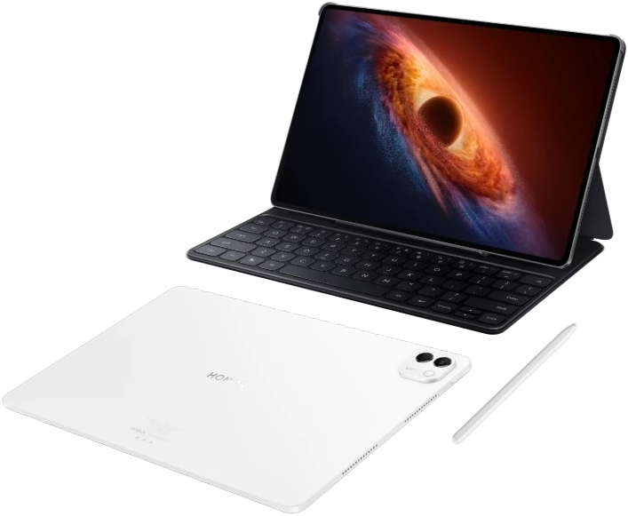 HONOR MagicPad4 12,3" 256GB WiFi Fehér Tablet + Billentyűzetes tok Magic Pencil 4s (5301ASFX)