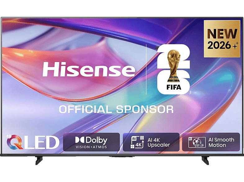 Hisense 65E7S 65" QLED 4K Smart TV Funkcje AI Dolby Vision Doby Atmos DTS X HDMI 2.1 DVB-T2