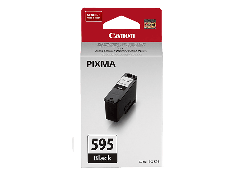 Cartucho de tinta - Canon PG-595, 180 páginas, Negro