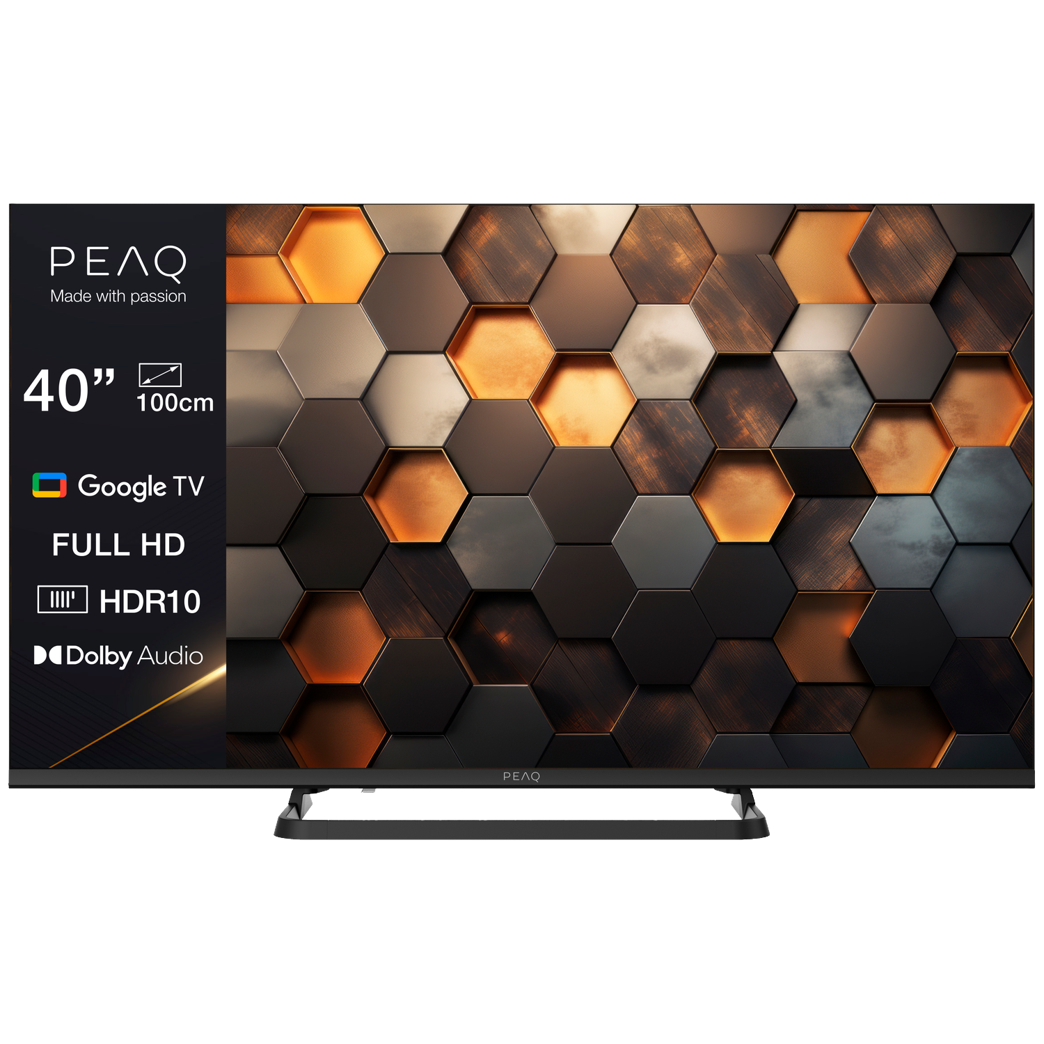 PEAQ PTV 40GF-5026C - Full HD - Direct led-tv - 40 inch