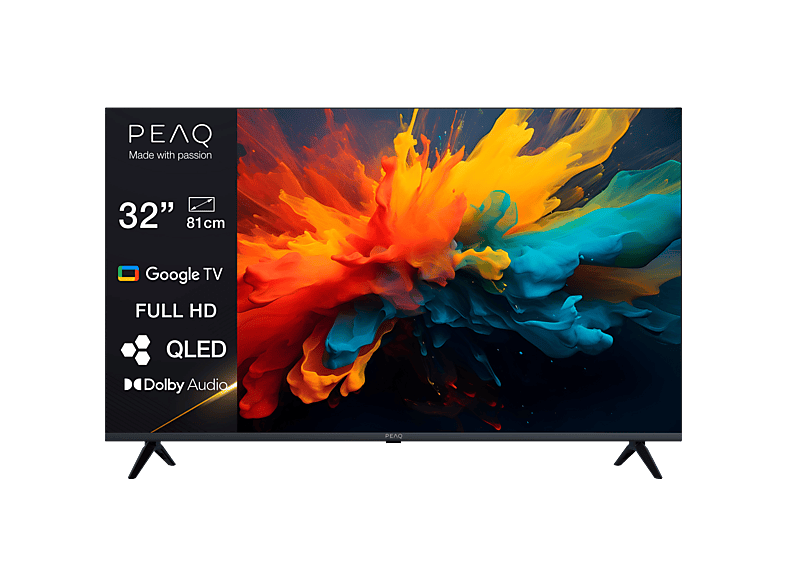 Peaq Ptv 32gqf-5026t 32" Google Qled Full Hd Tv - Qled-tv 32 Inch