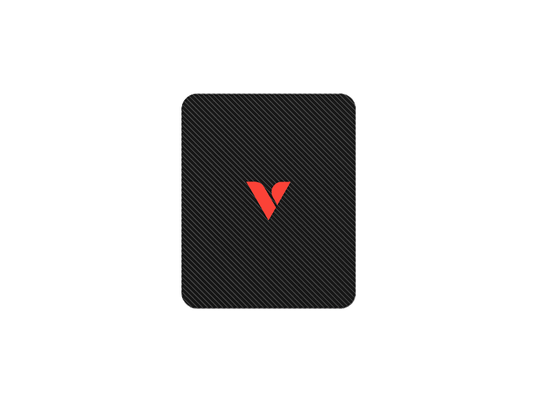 VERBATIM SnapBack Ultra Slim Magnetische externe SSD, 512GB, Schwarz; externe Festplatte