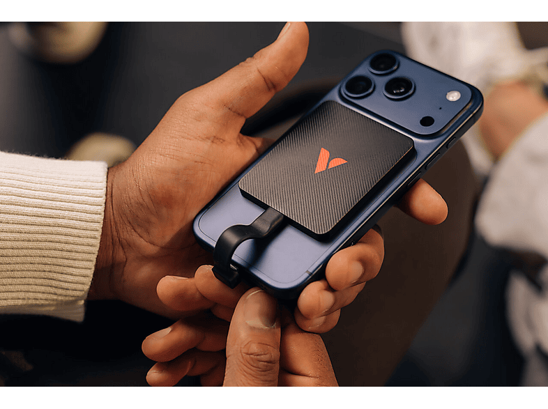VERBATIM SnapBack Ultra Slim Magnetische externe SSD, 512GB, Schwarz; externe Festplatte — Foto 2 von 3