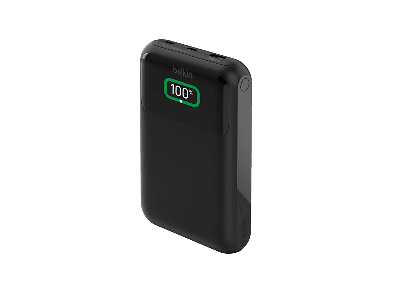 Powerbank - Belkin BBA011hqDG, 19200 mAh, 2x USB-C, 1x USB-A, 65W, Negro