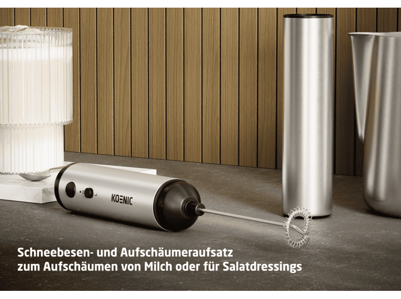 Koenic KMF 2026 Milchaufschäumer (Edelstahl) — Foto 3 von 5