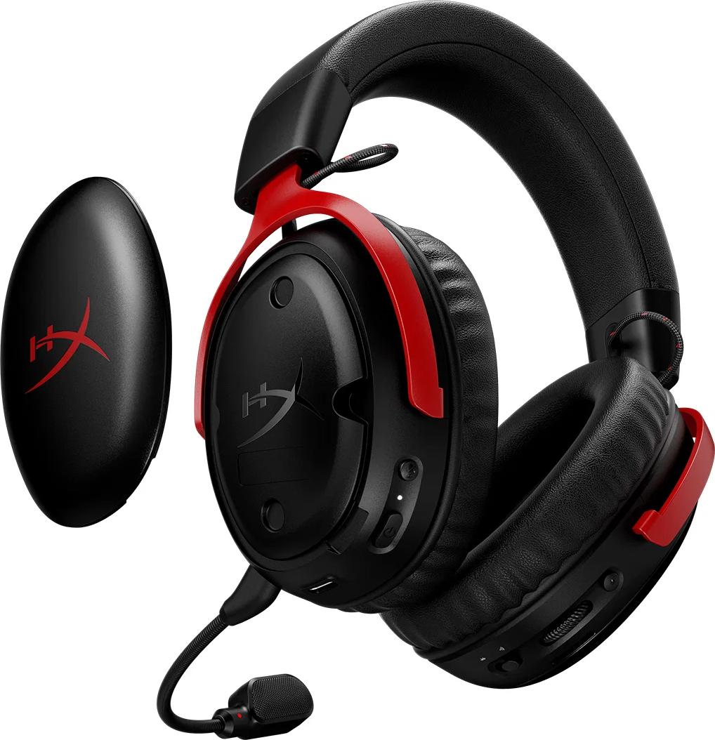HYPERX Cloud III S Wireless, Over-ear Gaming-Headset Bluetooth