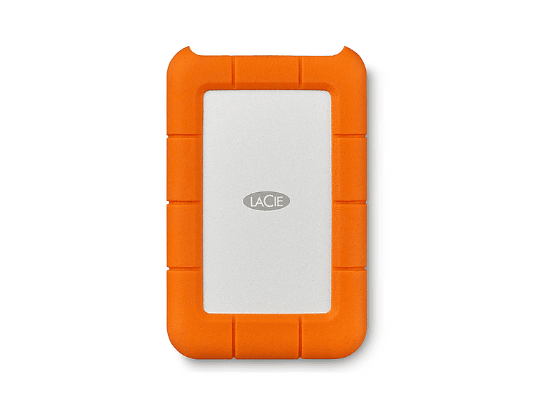 LACIE Rugged Mini 1TB, 2.5 Zoll, USB 3.0, orange/silber (301558); Festplatte