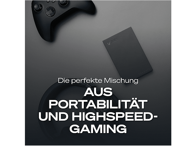 Seagate Game Drive Xbox 4 TB 2.5 Zoll, USB 3.0, Externe Festplatte, Schwarz — Foto 4 von 5