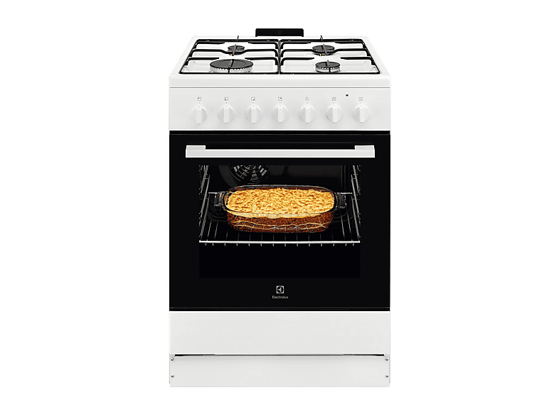 ELECTROLUX CUCINA LKK620010W, Piano cottura a gas, zone 4, classe A