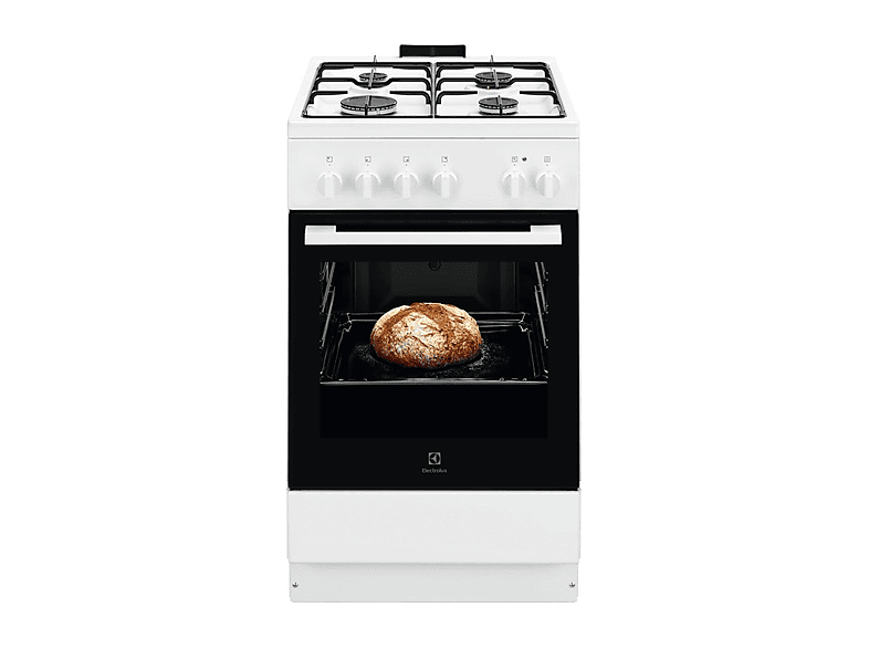 Electrolux Cucina a libera installazione mista piano a gas + forno elettrico LKK500010W