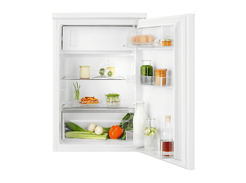 FRIGORIFERO DA TAVOLO ELECTROLUX LXB1SE11W0, Capacità netta totale 120 l, Rumorosità: 38 dB(A), Dimensioni: L 56 cm A 84,5 P 57,5 cm, Bianco, Classe E