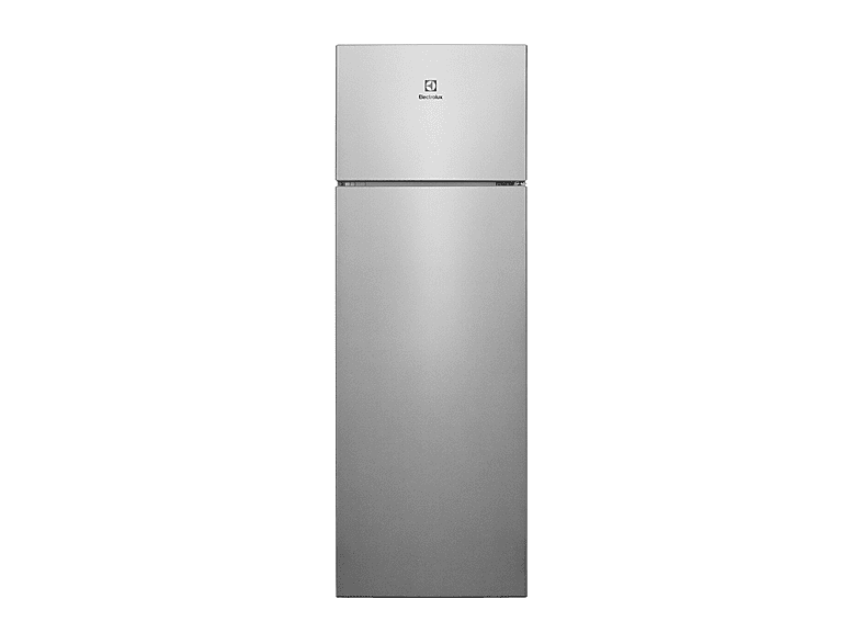 FRIGORIFERO DOPPIA PORTA ELECTROLUX LTB1AE28U0, Capacità netta totale 244 l, Rumorosità: 40 dB(A), 4 ripiani, Dimensioni: L 55 cm A 161 P 54,7 cm, Inox, Classe E