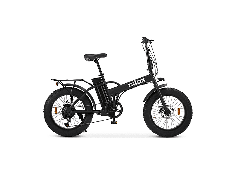 Bicicletta Elettrica da trekking Fat Bike NILOX X5 Pro, ruote 20'',velocità max 25 Km/h, motore 250W, autonomia fino a 60Km, batteria 10000mAh