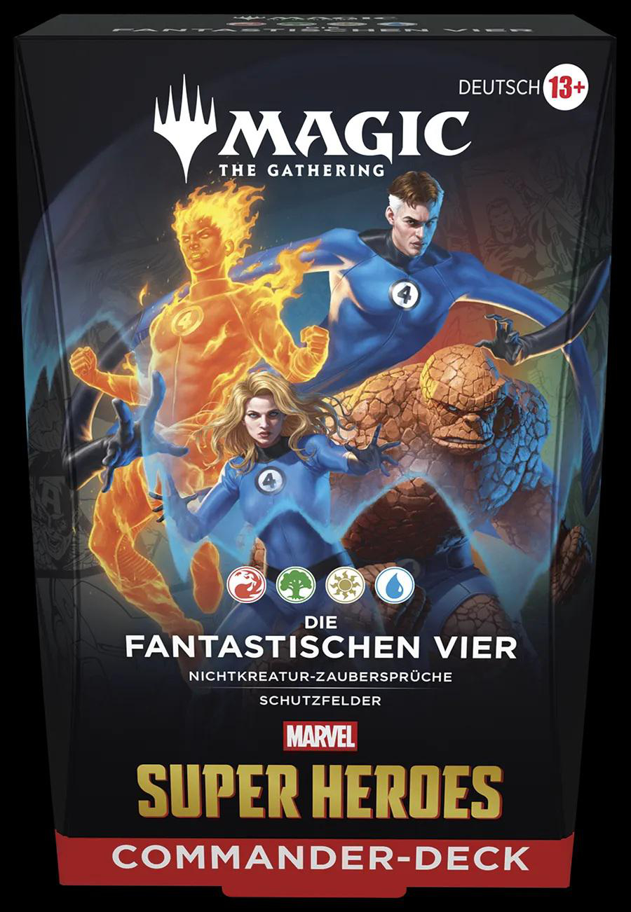 Magic The Gathering Commander Deck: Die Fantastischen Vier.