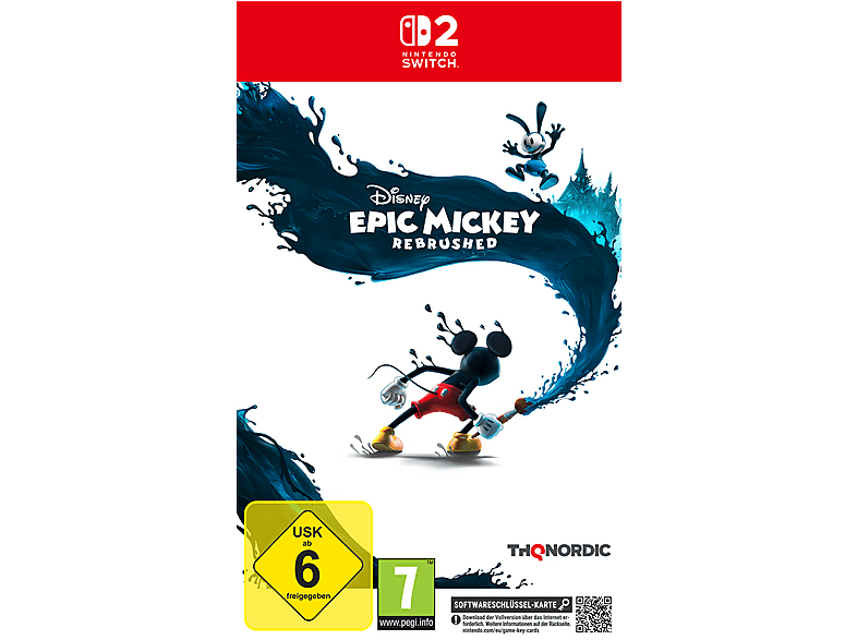 Disney Epic Mickey: Rebrushed - Nintendo Switch 2 [Game key card]
