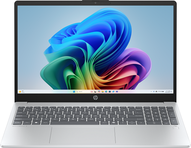 HP OmniBook 3 15-fn0001nh C92T7EA Ezüst Laptop (15,6" FHD/RAI5340/16GB/512 GB SSD/Win11H)