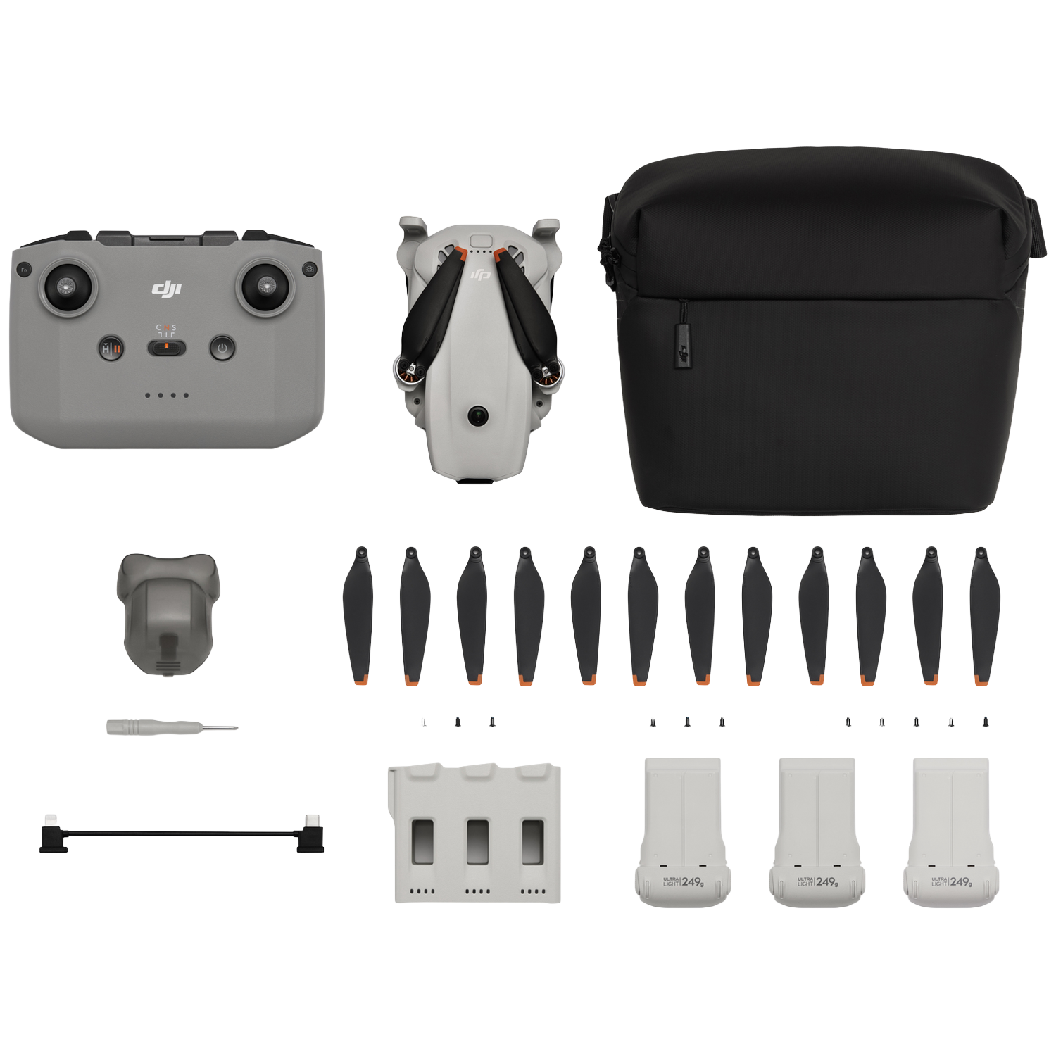 DJI Lito 1 Fly More Combo (dji Rc-n3) Drone Grijs