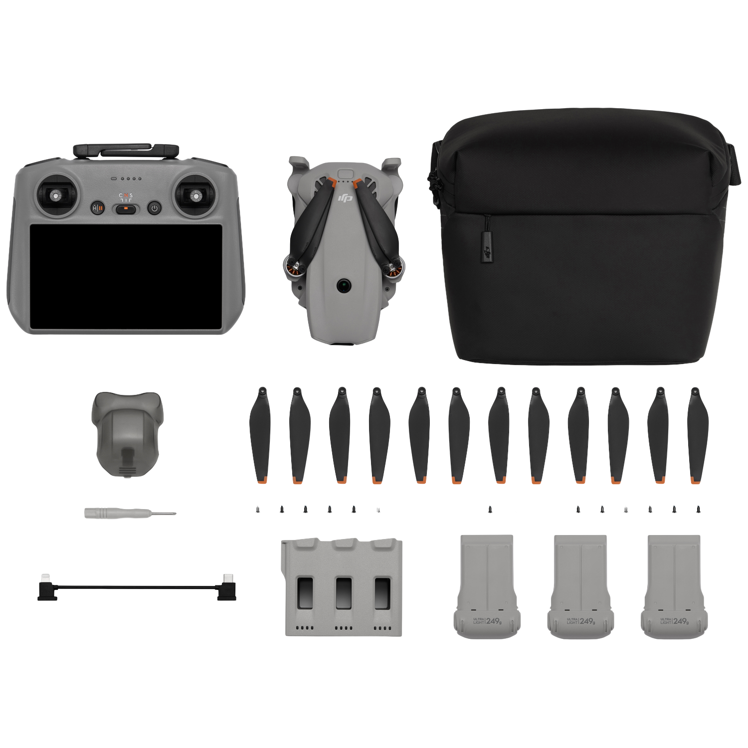 DJI Lito X1 Fly More Combo (rc 2) Drone Grijs