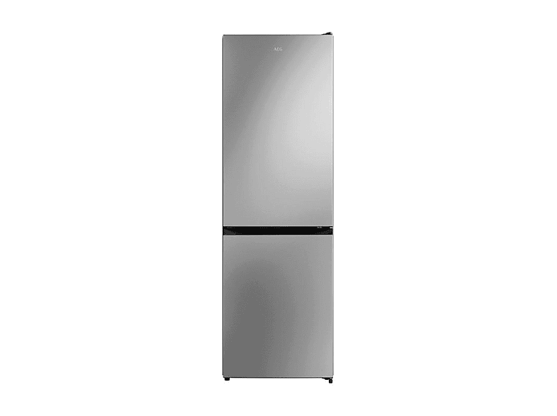 FRIGORIFERO COMBINATO AEG ORC6M301CV, Capacità netta totale 304 l, Rumorosità: 35 dB(A), 4 ripiani, Dimensioni: L 59,5 cm A 186 P 59 cm, Silver/Inox, Classe C