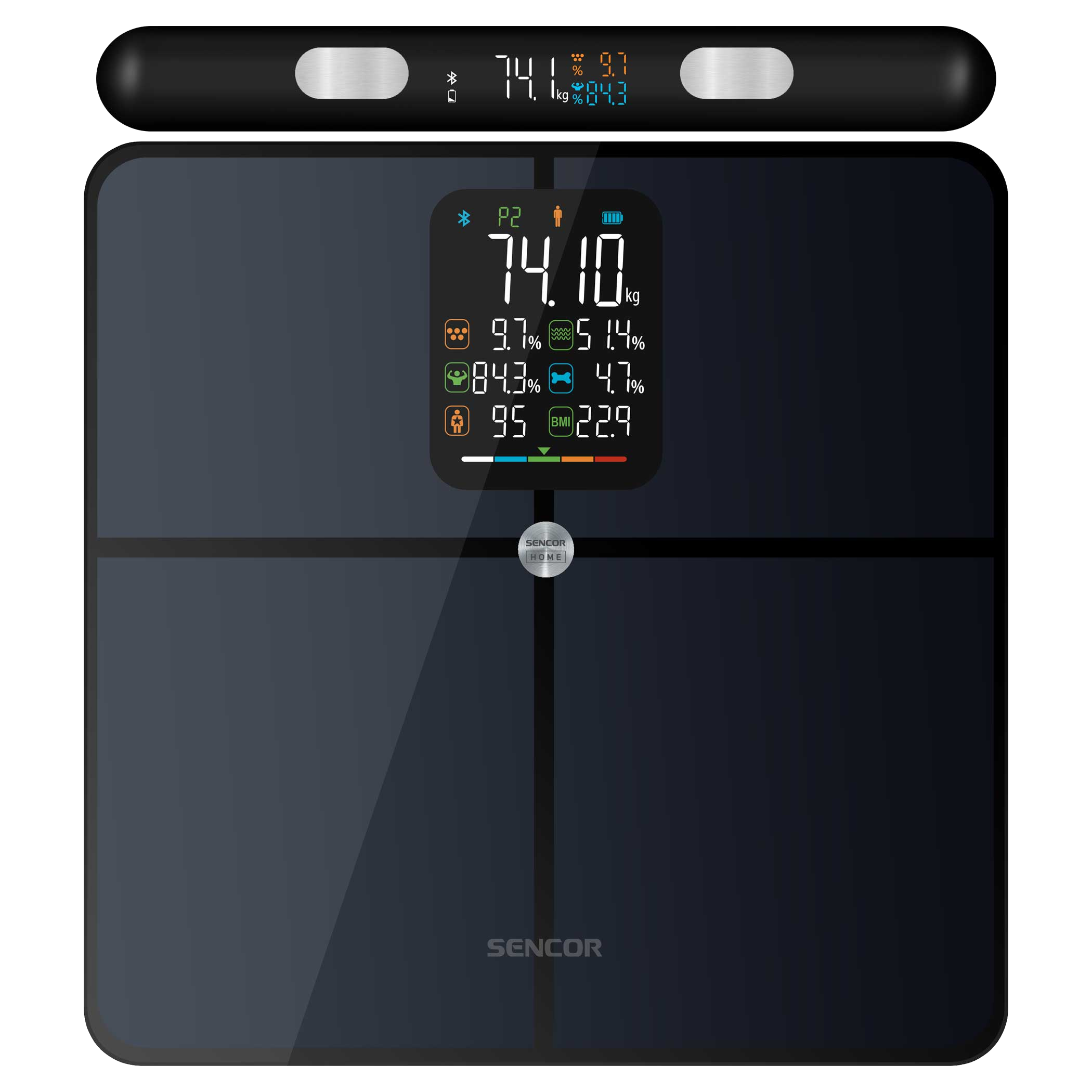 SENCOR SBS 9102BK Smart Fitness Mérleg