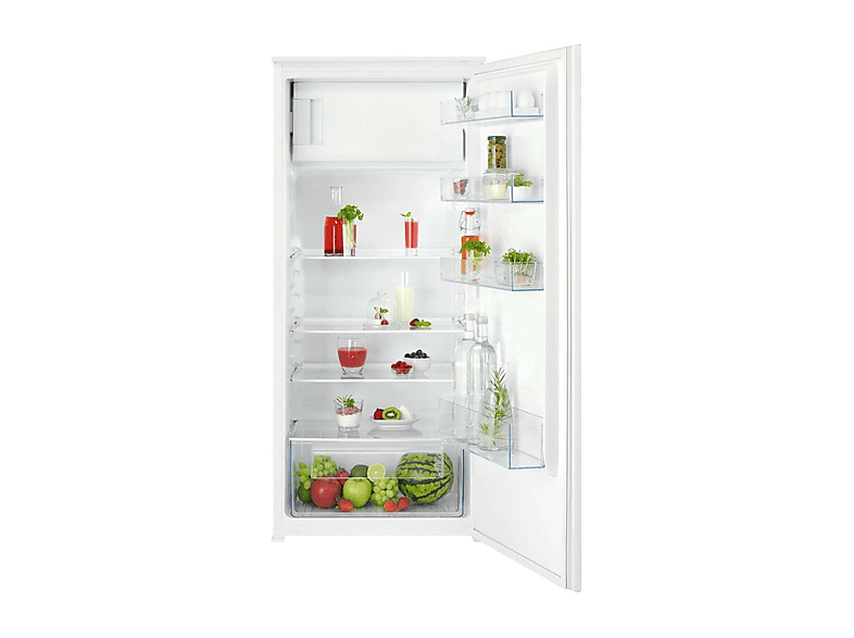 FRIGORIFERO DA INCASSO AEG NSF5O12ES, Capacità netta totale 188 l, Rumorosità: 35 dB(A), Dimensioni: L 54,8 cm A 121,8 P 54,9 cm, Bianco, Classe E