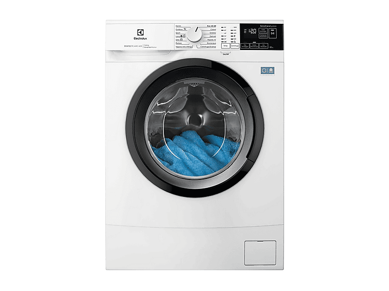 ELECTROLUX EW6S426A LAVATRICE SLIM, Caricamento frontale, 6 kg, 14 programmi, Profondità 37,8 cm, Giri 1200 rpm, Bianco, Classe A