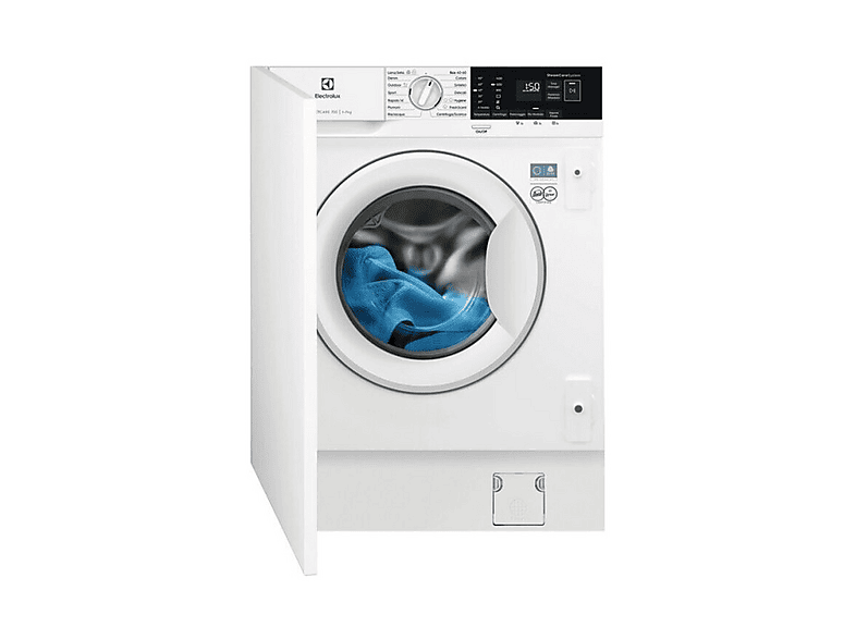 ELECTROLUX EW7FB74BI LAVATRICE INCASSO, Caricamento frontale, 7 kg, 14 programmi, Profondità 54 cm, Giri 1400 rpm, Bianco, livello rumorosità centrifuga 69 dB(A), Classe B