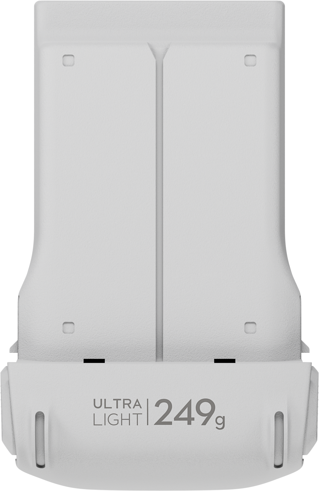 Un objet blanc avec l'inscription « ULTRA LIGHT 249g ».